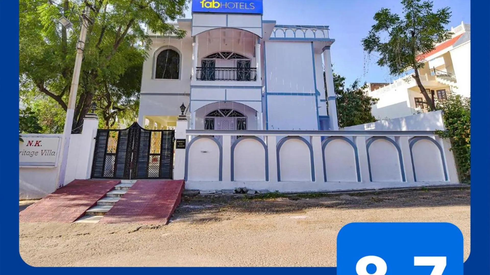 מלון אודייפור Fabhotel The Castle Homestay I